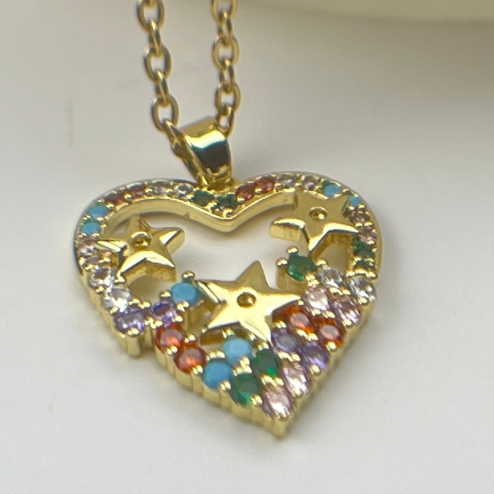 Chain Irma Heart MultiColor by Ibis Raquel chain_irma_heart_multicolor_ibis_raquel