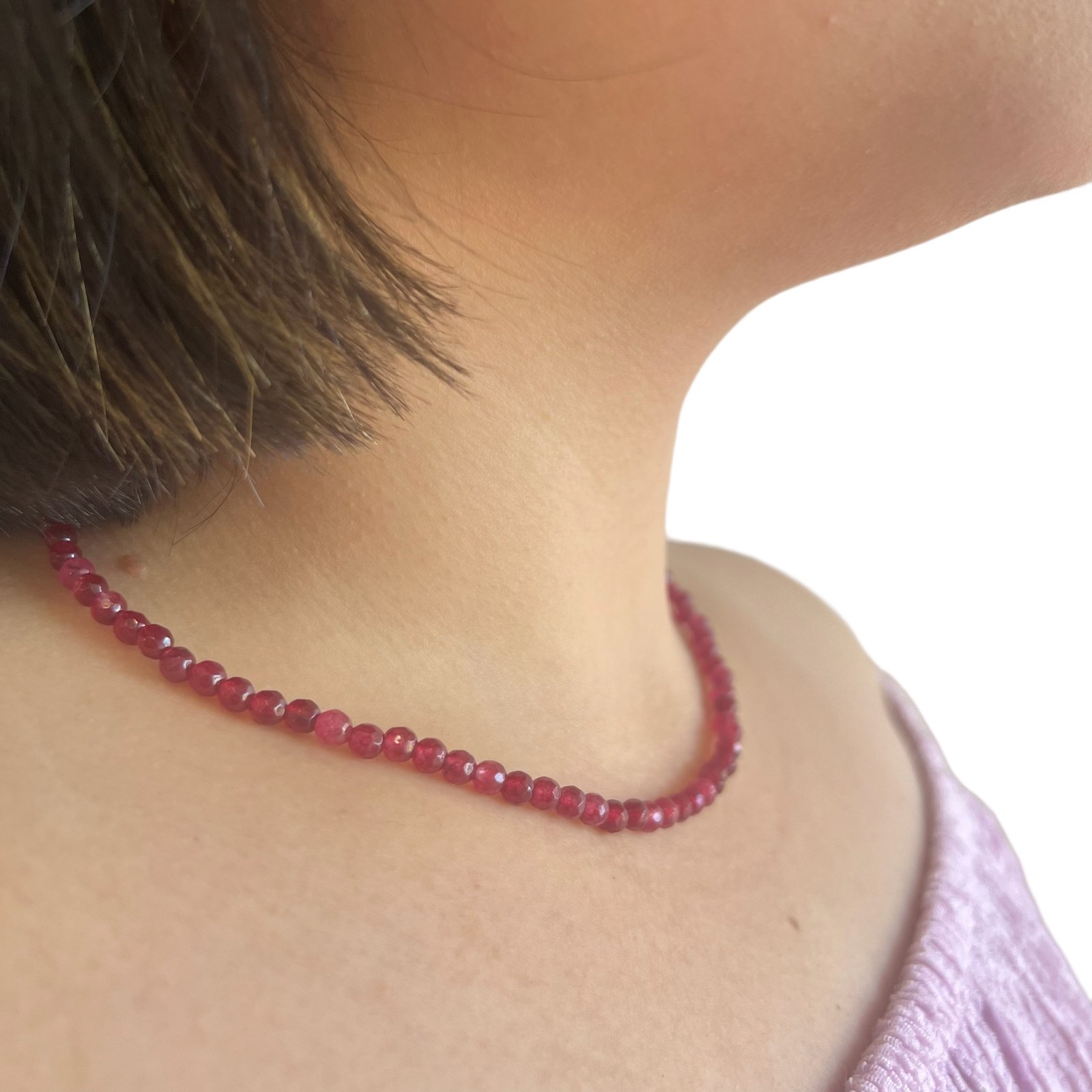 Necklace Connie Pink by Ibis Raquel necklace_connie_pink_ibis_raquel